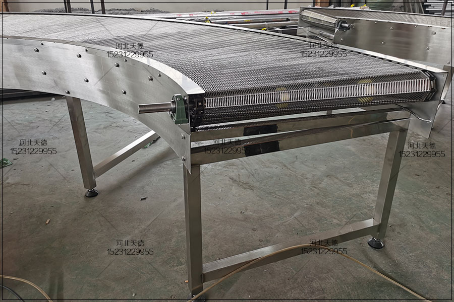 金屬網(wǎng)帶轉(zhuǎn)彎機